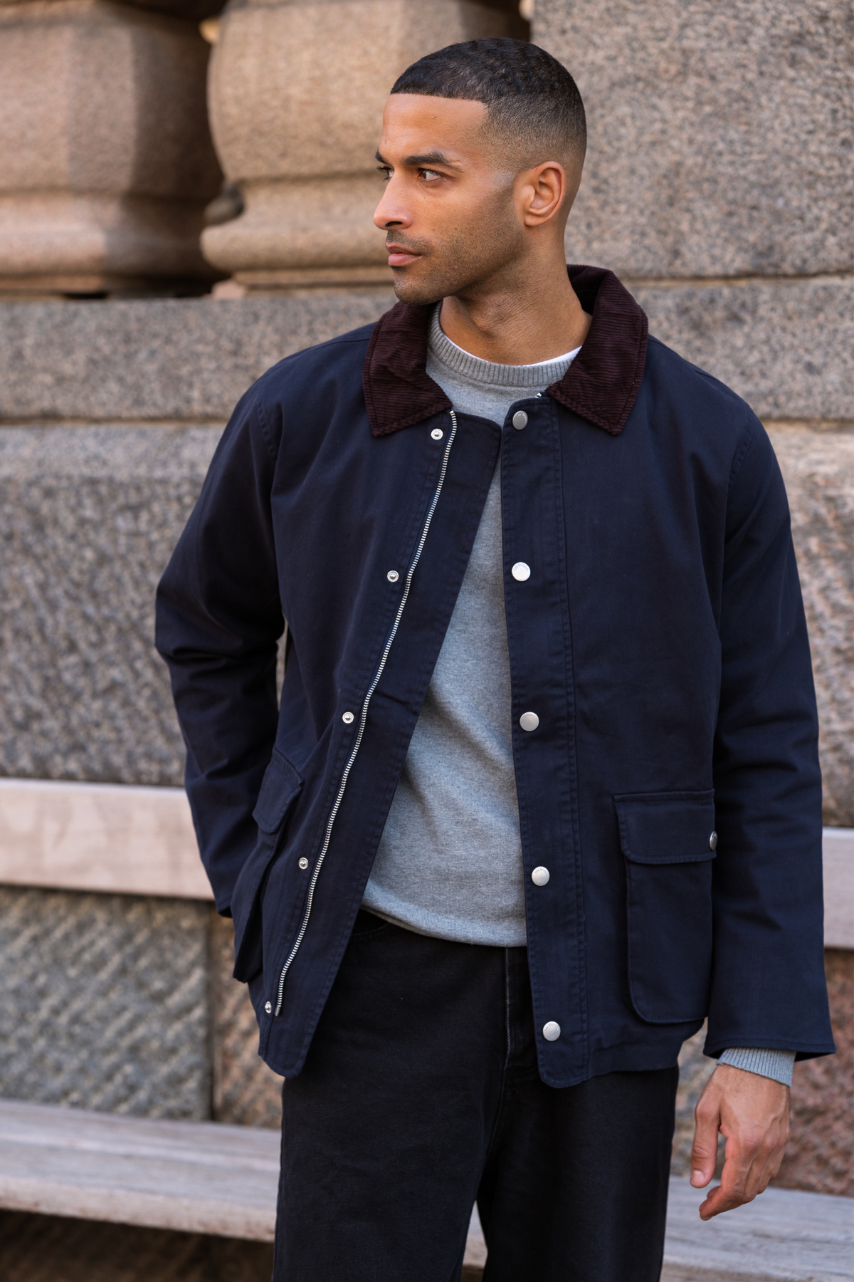 Jorge | Chaqueta azul