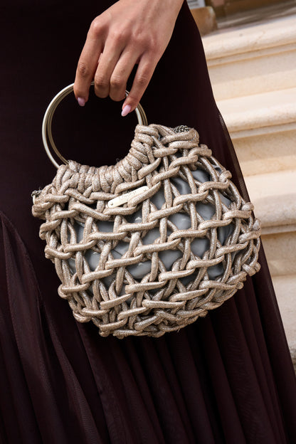 Bella | Bolso Plateado