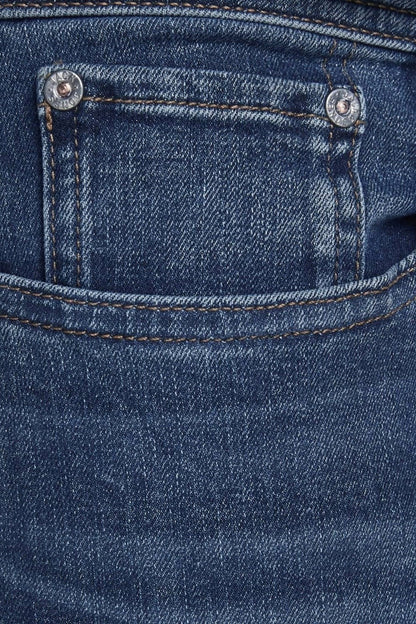 Carlos | Vaqueros elásticos azul de corte ajustado