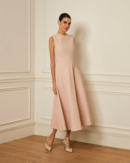 Lara | Vestido Midi Rosa