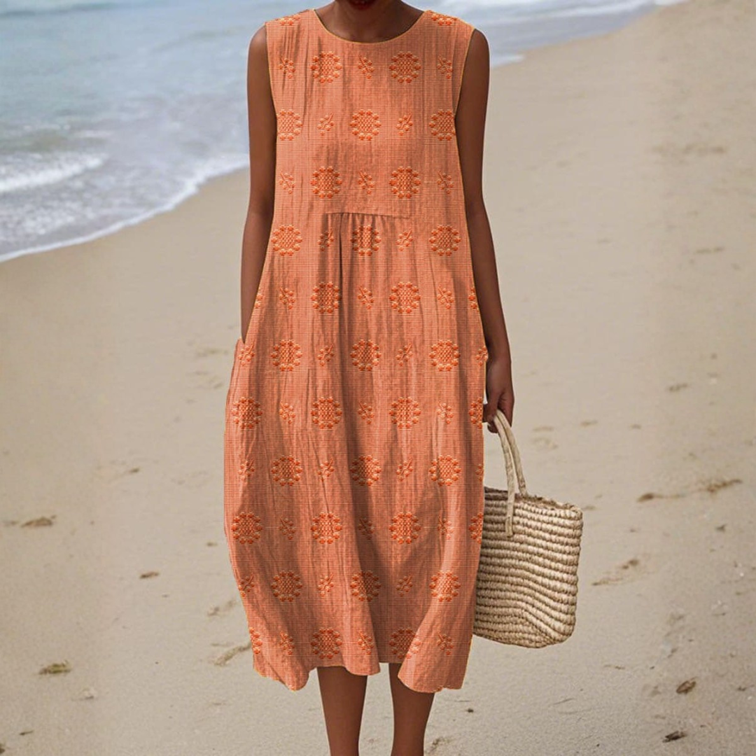 Mia | Vestido Casual Mujer | Con Estampado Floral y Corte Fluido
