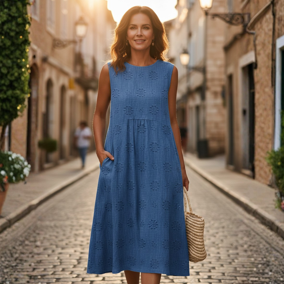 Mia | Vestido Casual Mujer | Con Estampado Floral y Corte Fluido
