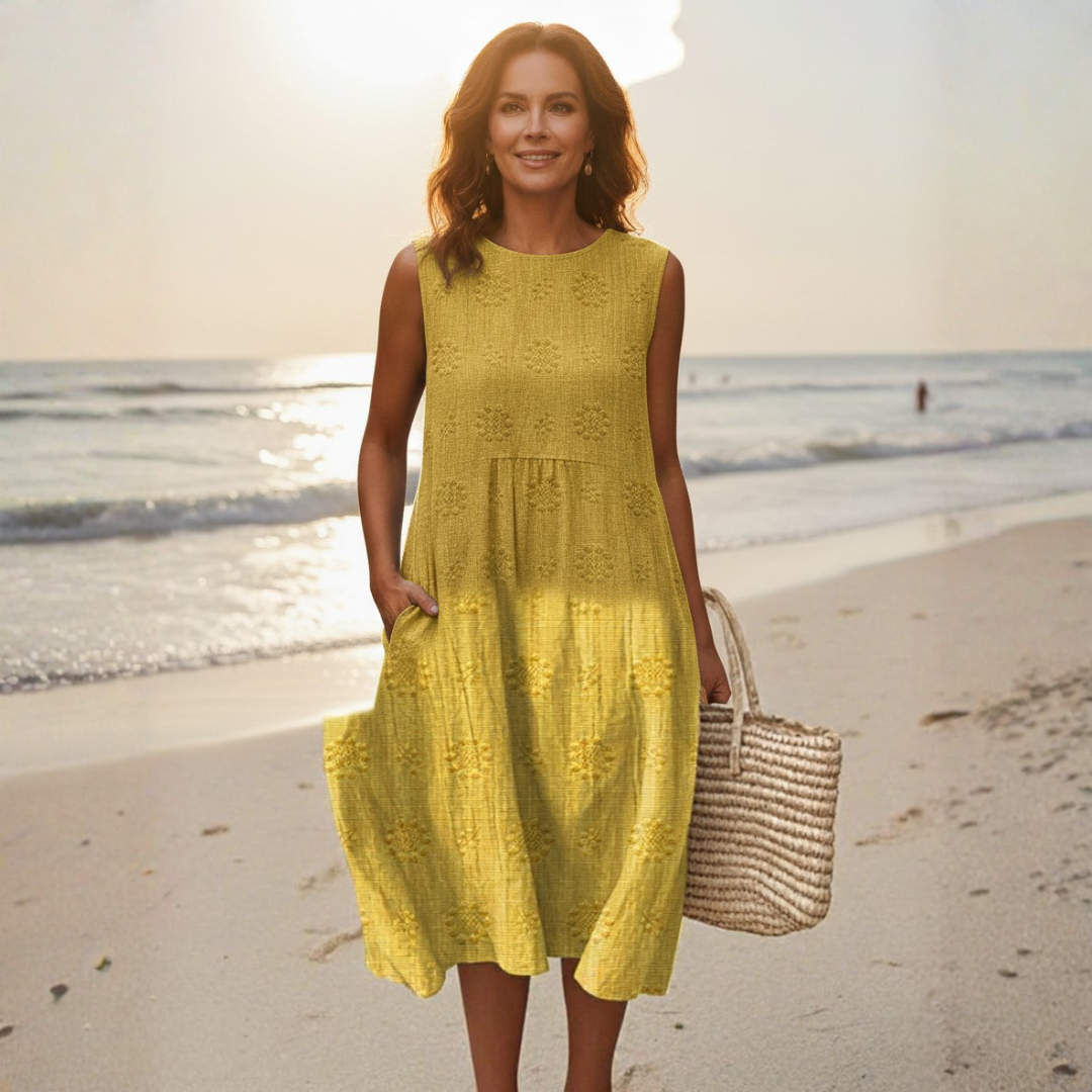 Mia | Vestido Casual Mujer | Con Estampado Floral y Corte Fluido