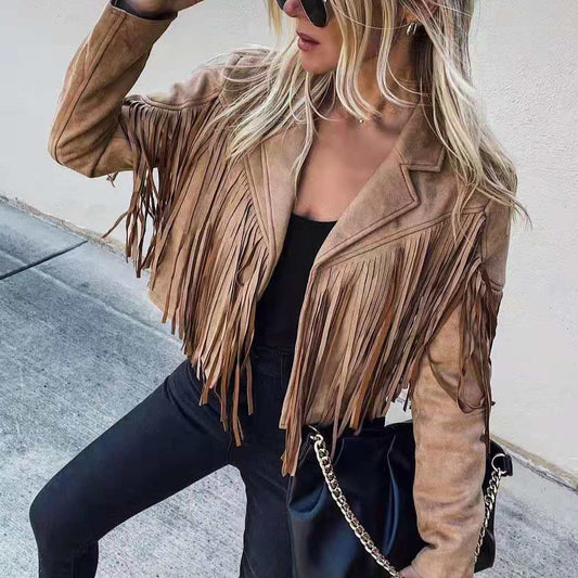 Laura | Chaqueta con flecos
