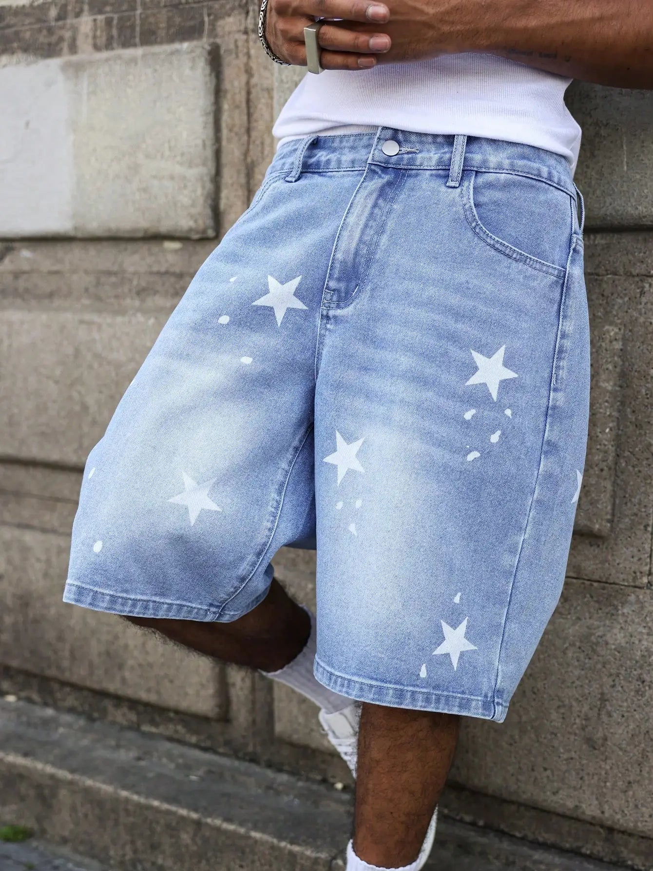 Alvaro | Pantalones cortos con estrella
