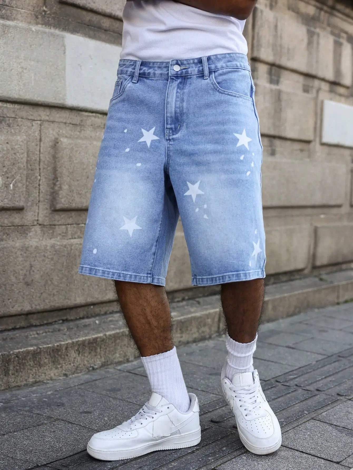 Alvaro | Pantalones cortos con estrella