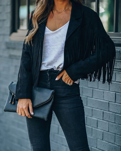 Laura | Chaqueta con flecos