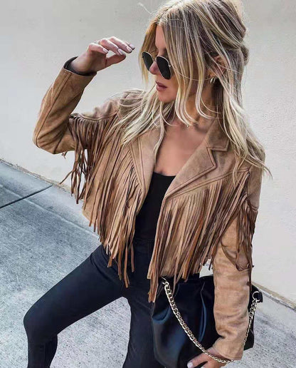 Laura | Chaqueta con flecos