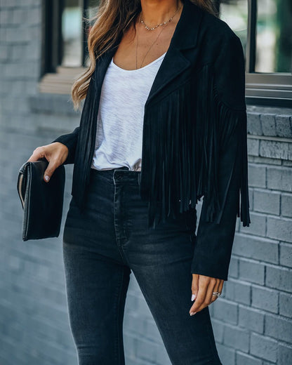 Laura | Chaqueta con flecos