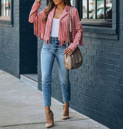 Laura | Chaqueta con flecos