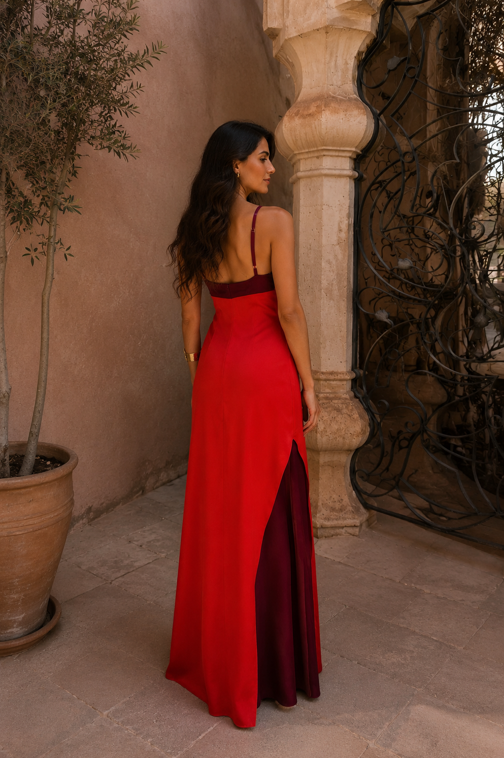 Renata| Vestido largo Halter