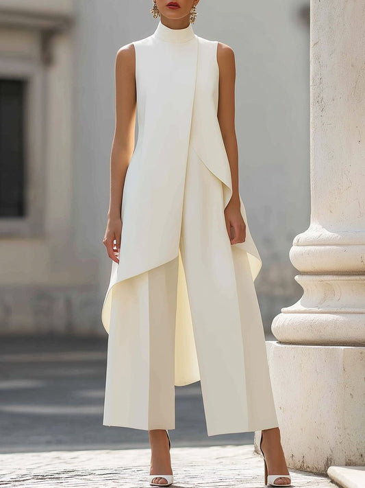 Pilar | Conjunto Elegante de Cuello Alto
