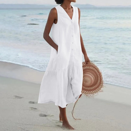 Soledad | Vestido Largo de Verano